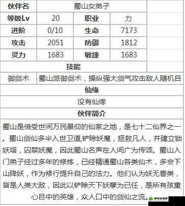 新仙剑奇侠传手游沈青锋属性图鉴大全，全方位解读沈青锋属性成长