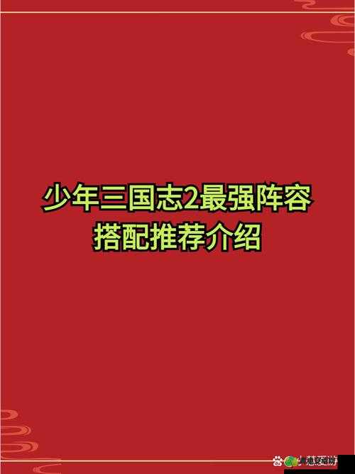 群雄霸主：少年三国志 2 最强阵容培养攻略