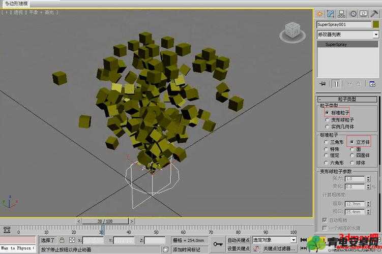 3dMAX9 喷射 2D 与 3D8 的独特应用与探索