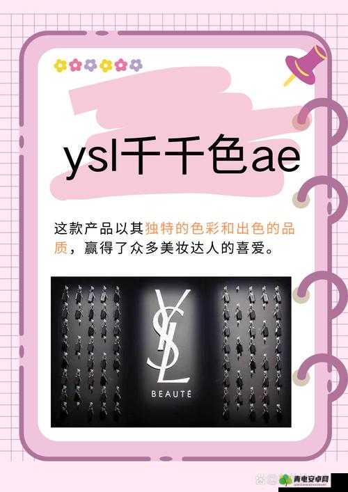 ysl 千人千色 8610：斑斓色彩，演绎独特魅力